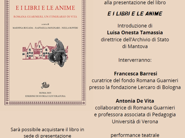foto pricipale evento Presentazione del libro  "E i libri e le anime"
